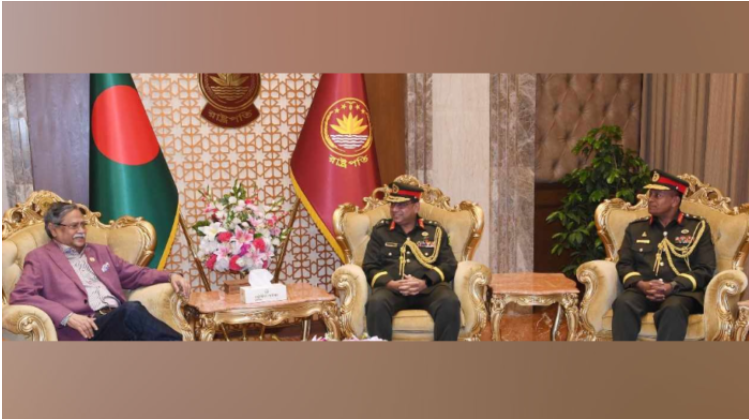 রাষ্ট্রপতির সঙ্গে সিজিএস ও পিএসওর সাক্ষাৎ