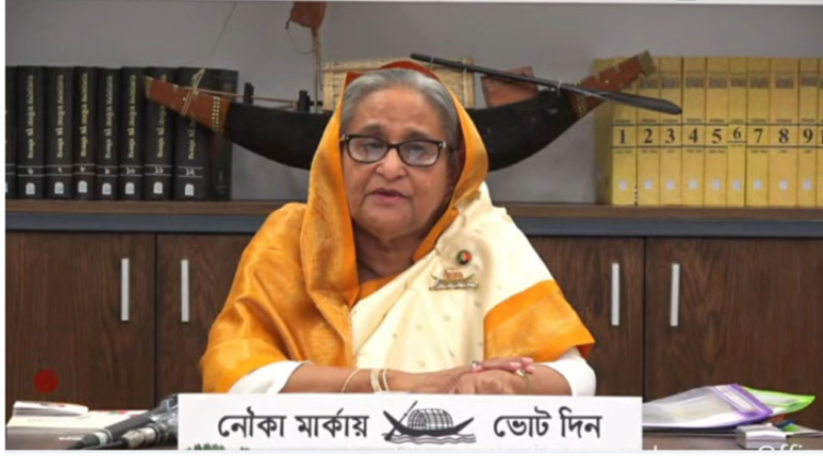ভোট চুরি করলে জনগণ মেনে নেয় না : শেখ হাসিনা