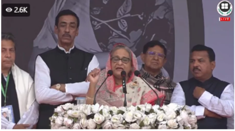 জ্বালাও-পোড়াও-খুন, বিএনপির একমাত্র গুণ: শেখ হাসিনা