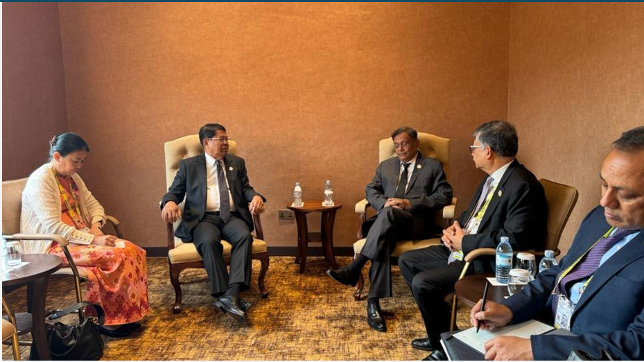 মিয়ানমারের পররাষ্ট্রমন্ত্রীর সঙ্গে হাছান মাহমুদের বৈঠক