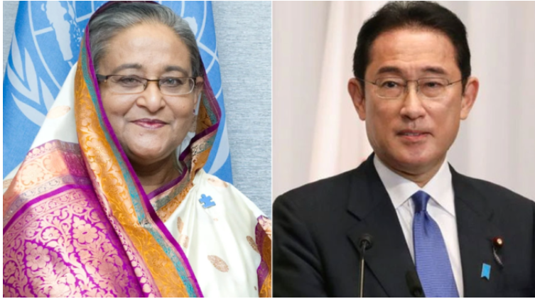 শেখ হাসিনাকে অভিনন্দন জানালেন জাপানের প্রধানমন্ত্রী