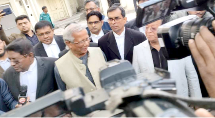 আপিল নিষ্পত্তি না হওয়া পর্যন্ত ড. ইউনূসের জামিন