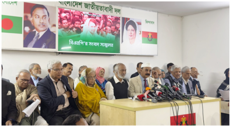 মিয়ানমারের সীমান্তরক্ষীদের বাংলাদেশে প্রবেশ নিয়ে বিএনপির সন্দেহ