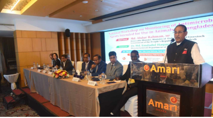 এন্টিমাইক্রোবিয়াল রেজিস্ট্যান্স মারাত্মক ঝুঁকি হিসেবে দেখা দিয়েছে