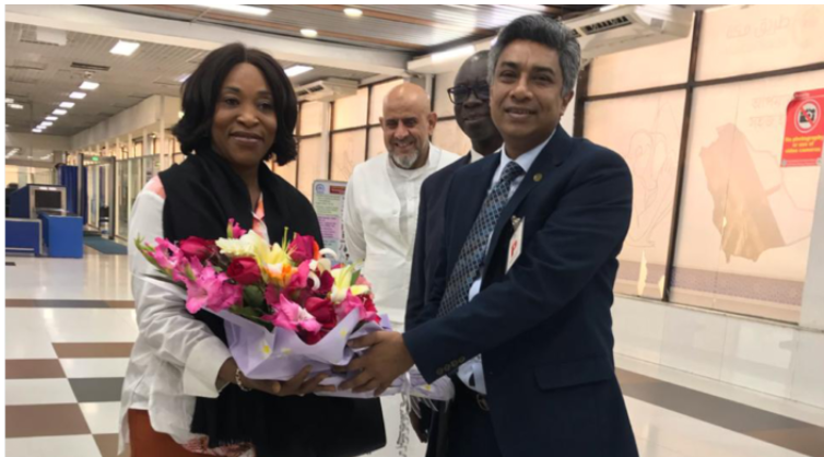 তিন দিনের সফরে ঢাকায় ঘানার পররাষ্ট্রমন্ত্রী