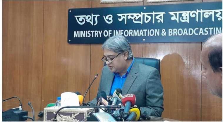 আরএসএফের প্রতিবেদন বাস্তবতা বহির্ভূত, পুনর্মূল্যায়নে চিঠি