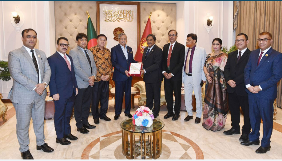 রাষ্ট্রপতির কাছে মানবাধিকার কমিশনের বার্ষিক প্রতিবেদন পেশ