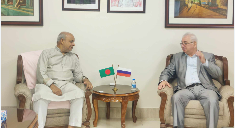 রেলওয়ের উন্নয়নে সহযোগিতা করতে চায় রাশিয়া