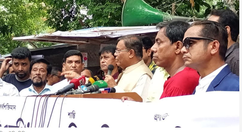 ইসরায়েলের এজেন্টদের সঙ্গে মিলে বিএনপি অপরাজনীতি করছে