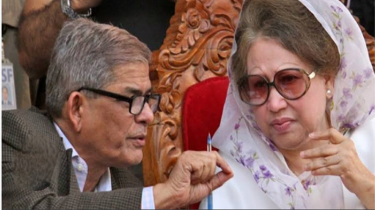 খালেদা জিয়াকে দেখতে গেলেন মির্জা ফখরুল