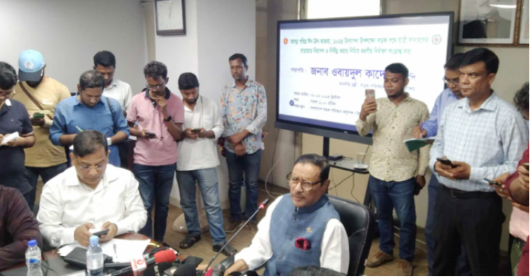 ঈদের আগেই সব ক্ষতিগ্রস্ত সড়ক মেরামতের কাজ শেষ করার নির্দেশ