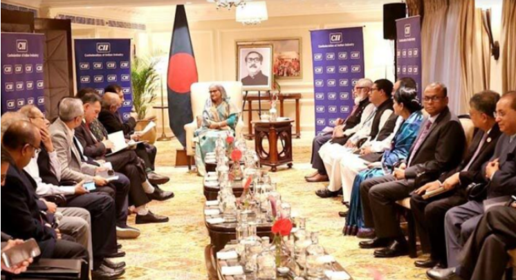 ভারতীয় ব্যবসায়ীদের বাংলাদেশে বিনিয়োগের আহ্বান প্রধানমন্ত্রীর