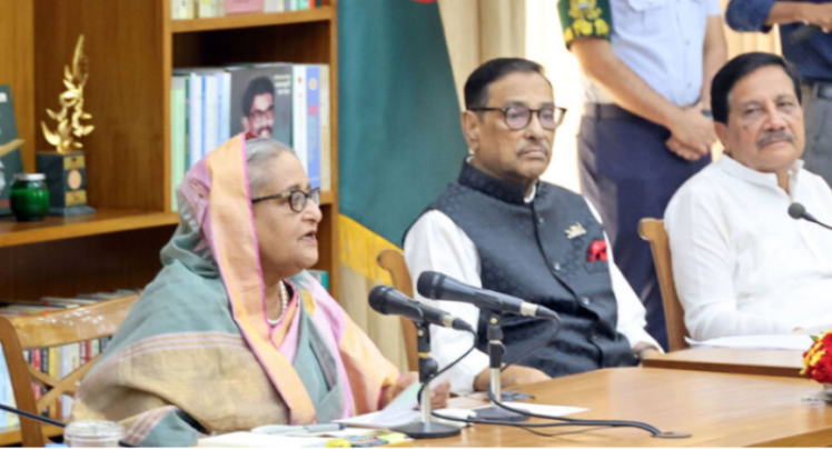 চিঠি দেওয়ার বিষয়টি তাদের অভ্যন্তরীণ বিষয়, বললেন প্রধানমন্ত্রী