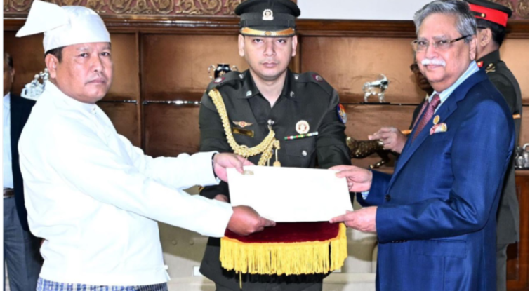 রাষ্ট্রপতির কাছে মিয়ানমারের নবনিযুক্ত রাষ্ট্রদূতের পরিচয়পত্র পেশ