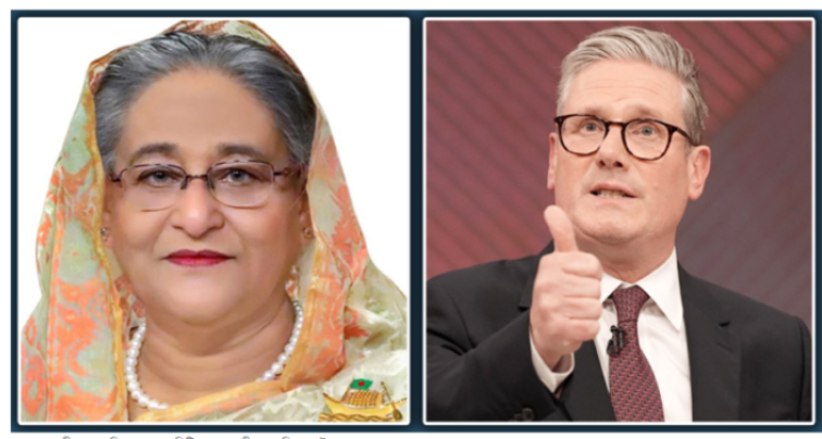 নতুন ব্রিটিশ প্রধানমন্ত্রী স্টারমারকে প্রধানমন্ত্রীর অভিনন্দন