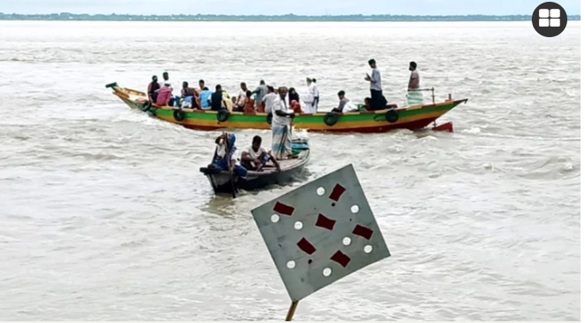 পদ্মা-মেঘনায় পানি বাড়ছে, রেকর্ড বৃষ্টিপাত