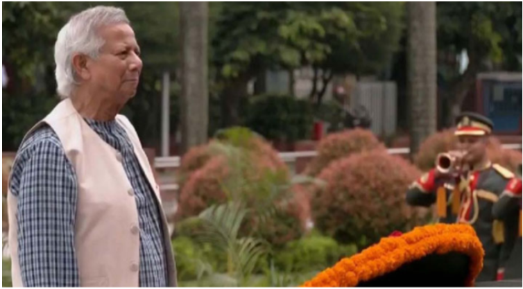 শিখা অনির্বাণে প্রধান উপদেষ্টার শ্রদ্ধা