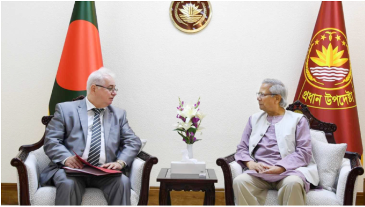 প্রধান উপদেষ্টার সঙ্গে রাশিয়ার রাষ্ট্রদূতের সাক্ষাৎ