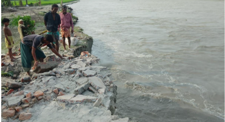 তিস্তার ভাঙনে বিপর্যস্ত সুন্দরগঞ্জ, পুনর্বাসন-ত্রাণ সহায়তার দাবি