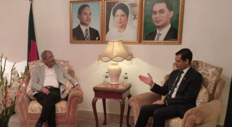 মির্জা ফখরুলের সঙ্গে নেপাল রাষ্ট্রদুতের সাক্ষাৎ