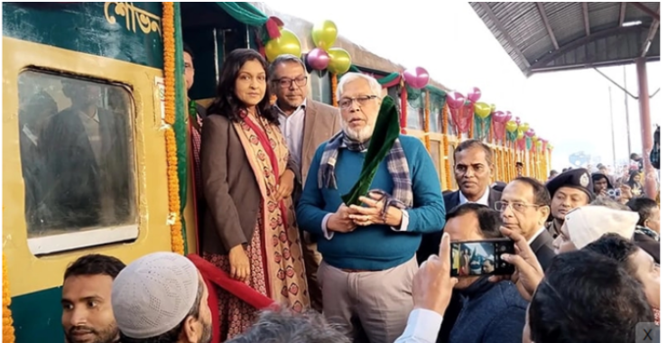 ঢাকা-জয়দেবপুর রুটে চার জোড়া ট্রেন চলাচল শুরু