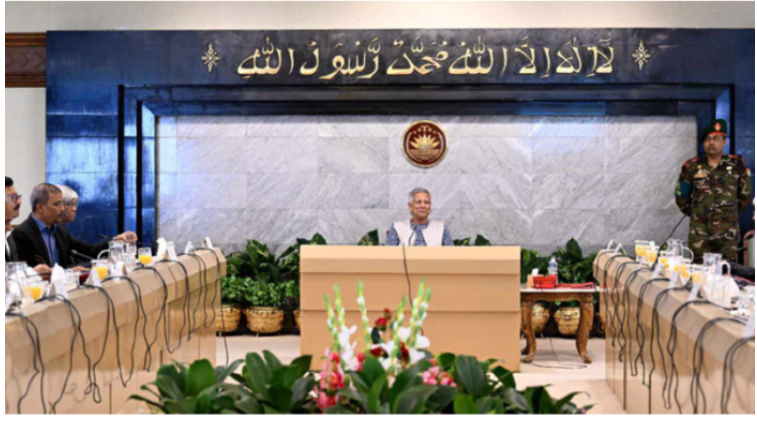 বছরের প্রথম দিনে উপদেষ্টা পরিষদের বৈঠক অনুষ্ঠিত