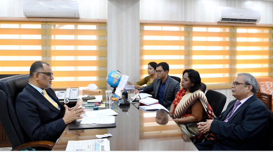 বাণিজ্য উপদেষ্টার সঙ্গে বিমসটেক সেক্রেটারি জেনারেলের সাক্ষাৎ