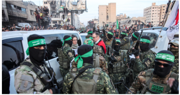 ৩ জিম্মিকে ফেরত পেয়ে ৯০ ফিলিস্তিনিকে মুক্তি দিলো ইসরায়েল