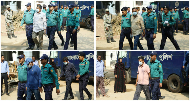 জুলাই গণহত্যা: সাবেক আইজিপি-এনটিএমসি মহাপরিচালকসহ ৮ জনকে ট্রাইব্যুনালে হাজির