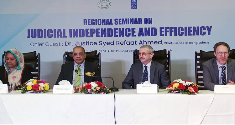 সংস্কার কার্যক্রমে অগ্রগামী ভূমিকা পালন করেছে বিচার বিভাগ: প্রধান বিচারপতি