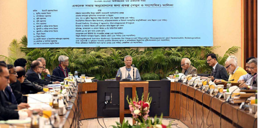 সপ্তম একনেক সভা অনুষ্ঠিত