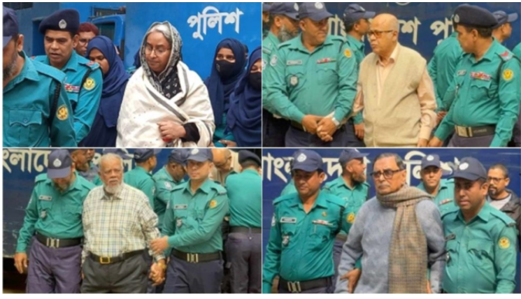 শেখ হাসিনার ১২ মন্ত্রী-প্রতিমন্ত্রীসহ ১৬ জন ট্রাইব্যুনালে