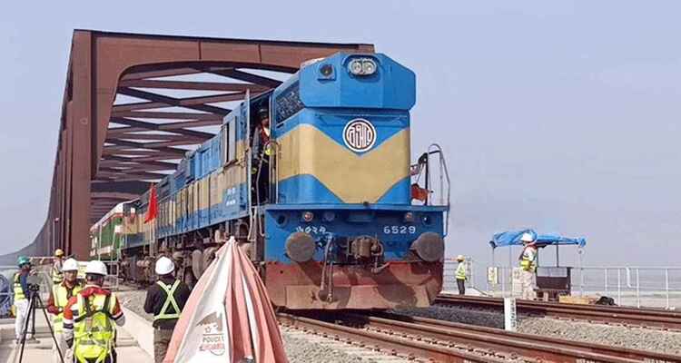 যমুনা রেলসেতুর উদ্বোধন