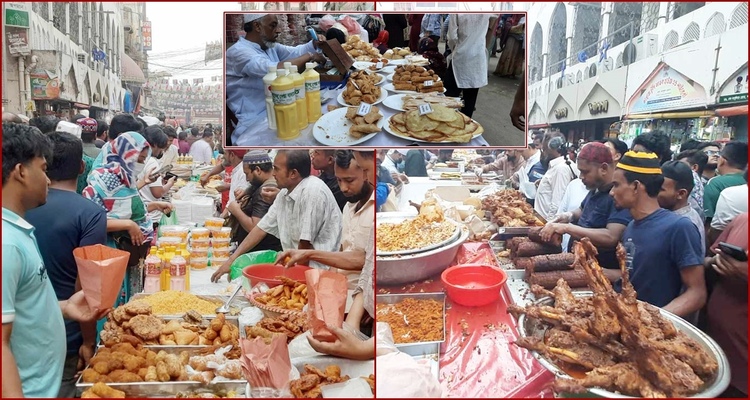 চকবাজারের হাঁকডাক : প্রথম দিনেই ঐতিহ্যের আঙিনায় স্বাদের মেলা