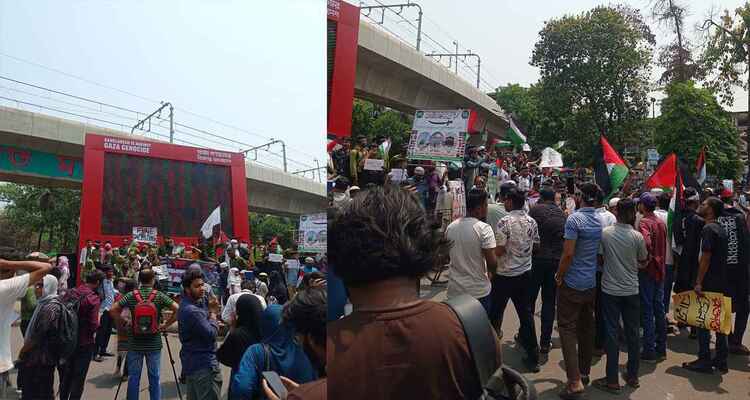 রাজধানীসহ সারাদেশে চলছে ‘নো ওয়ার্ক নো ক্লাস’ কর্মসূচি