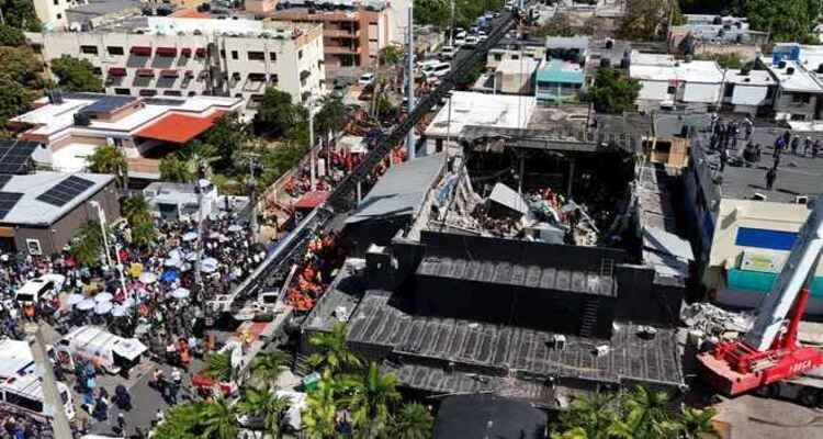 নাইট ক্লাবের ছাদ ধসে গভর্নরসহ নিহত ৯৮