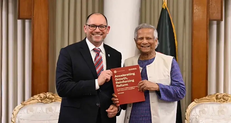 প্রধান উপদেষ্টার সঙ্গে সাক্ষাৎ করেছেন পিটার হাস