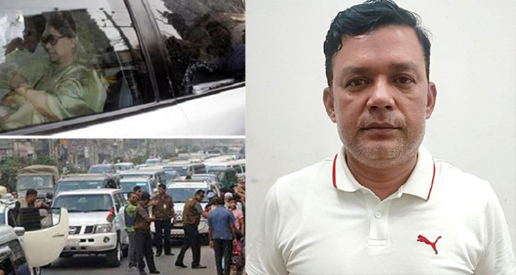 খালেদা জিয়ার গাড়িবহরে হামলার ঘটনায় সাবেক স্বরাষ্ট্রমন্ত্রীর ‘ক্যাশিয়ার’ গ্রেপ্তার