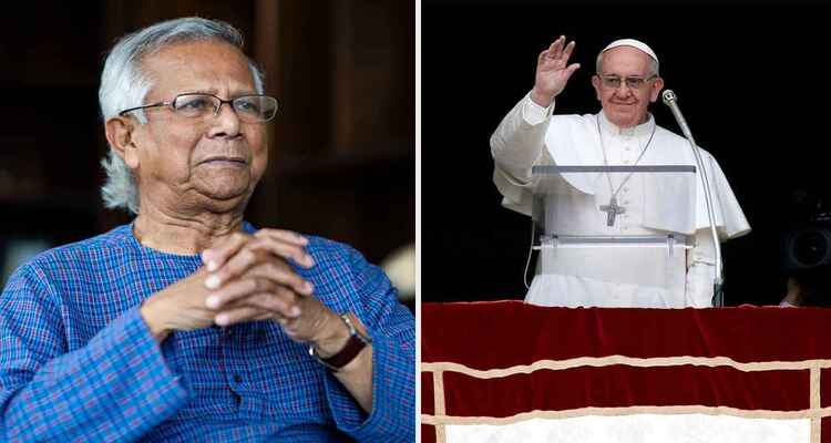 পোপ ফ্রান্সিসের মৃত্যুতে প্রধান উপদেষ্টার শোক