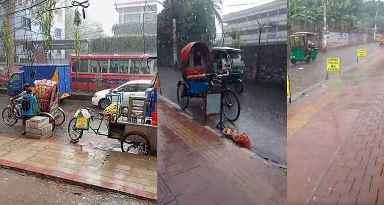 ঢাকায় নামল স্বস্তির বৃষ্টি