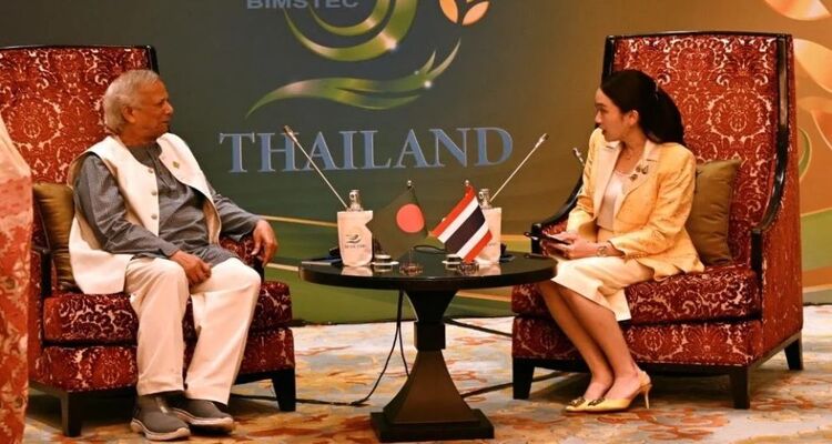 থাই প্রধানমন্ত্রীর সঙ্গে প্রধান উপদেষ্টার দ্বিপাক্ষিক বৈঠক