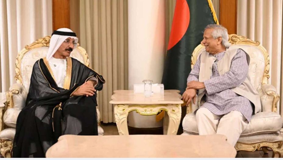 প্রধান উপদেষ্টার সঙ্গে ডিপি ওয়ার্ল্ডের সিইও’র সাক্ষাৎ