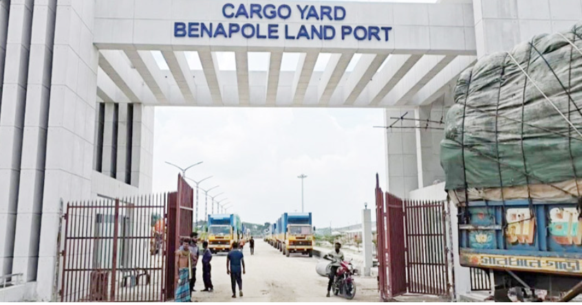 ট্রান্সশিপমেন্ট সুবিধা বাতিল: পণ্যবাহী ৪ ট্রাক ফেরত পাঠালো ভারত