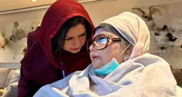 সিদ্ধান্ত পরিবর্তন, কাতার আমিরের এয়ার অ্যাম্বুলেন্সে ফিরছেন খালেদা