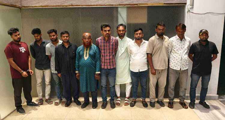 গুলিস্তানে আ.লীগের ঝটিকা মিছিল থেকে আটক ১১ জন