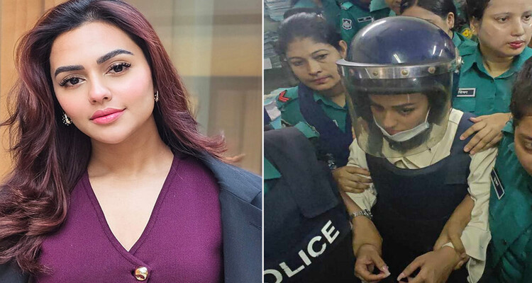 জুলাই বিপ্লবের সময়ে কোথায় ছিলেন নুসরাত ফারিয়া