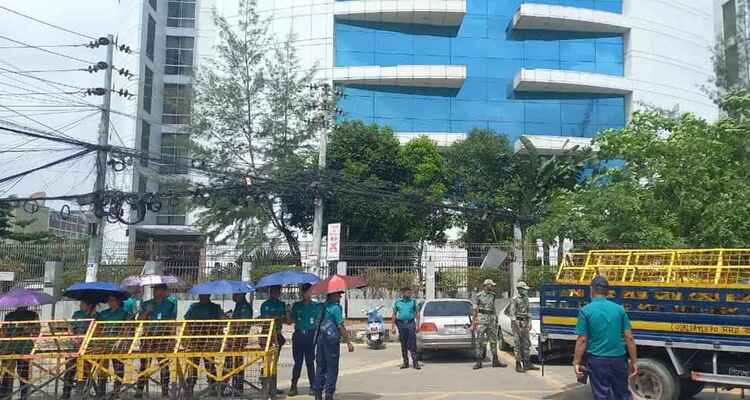 স্থানীয় সরকার নির্বাচন দাবিতে এনসিপির বিক্ষোভ, ইসির নিরাপত্তা জোরদার