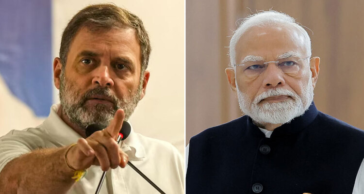 শুধুমাত্র ক্যামেরার সামনে রক্ত গরম হয় কেন?— মোদিকে খোঁচা রাহুলের