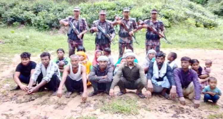 আবারও মৌলভীবাজারের সীমান্তে ২১ জনকে পুশইন করল বিএসএফ