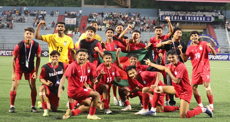 সাফের ফাইনালে বাংলাদেশের প্রতিপক্ষ ভারত